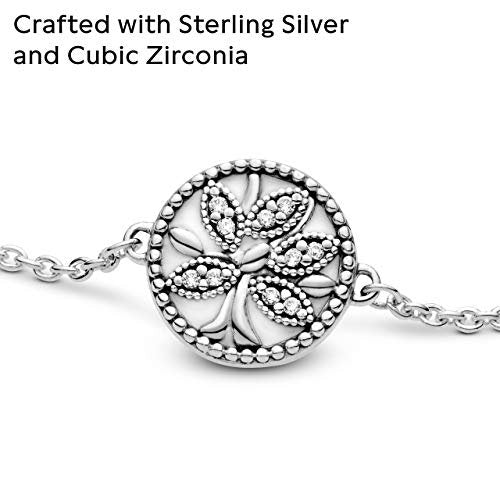 Pandora Charm Damen Moments Funkelndes Lila Silber 791725NOP