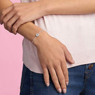 Pandora Charm Damen Moments Funkelndes Lila Silber 791725NOP