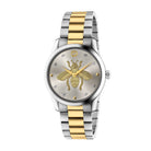 Gucci Uhr Unisex G Timeless Silber Gold 584157-I8600-8155