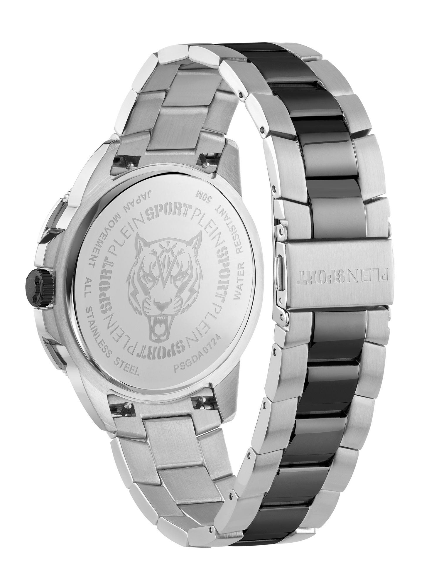 Plein Sport Herren Uhr Rampage PSGDA0724 Two‑Tone Edelstahl 44 mm