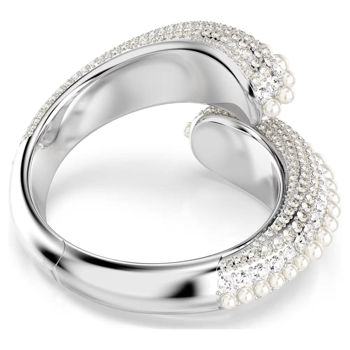 SWAROVSKI Armband Damen Sublima Armreif Kristallperle Weiß Rhodiniert 5700925