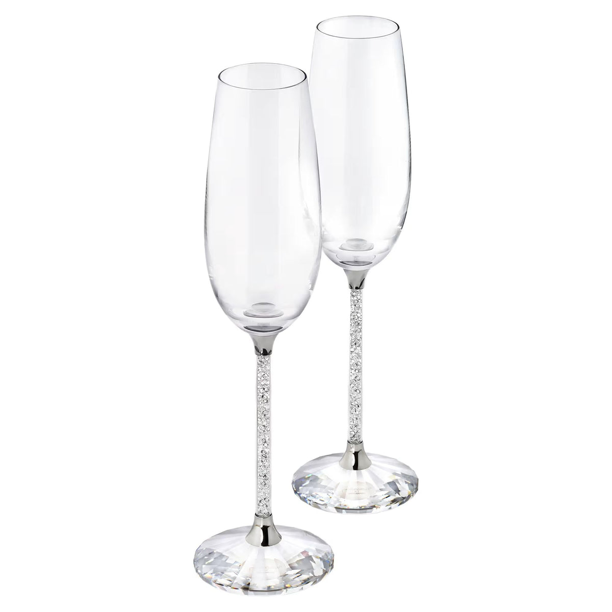 SWAROVSKI Sektkelche Silberfarben CRYSTALLINE 255678