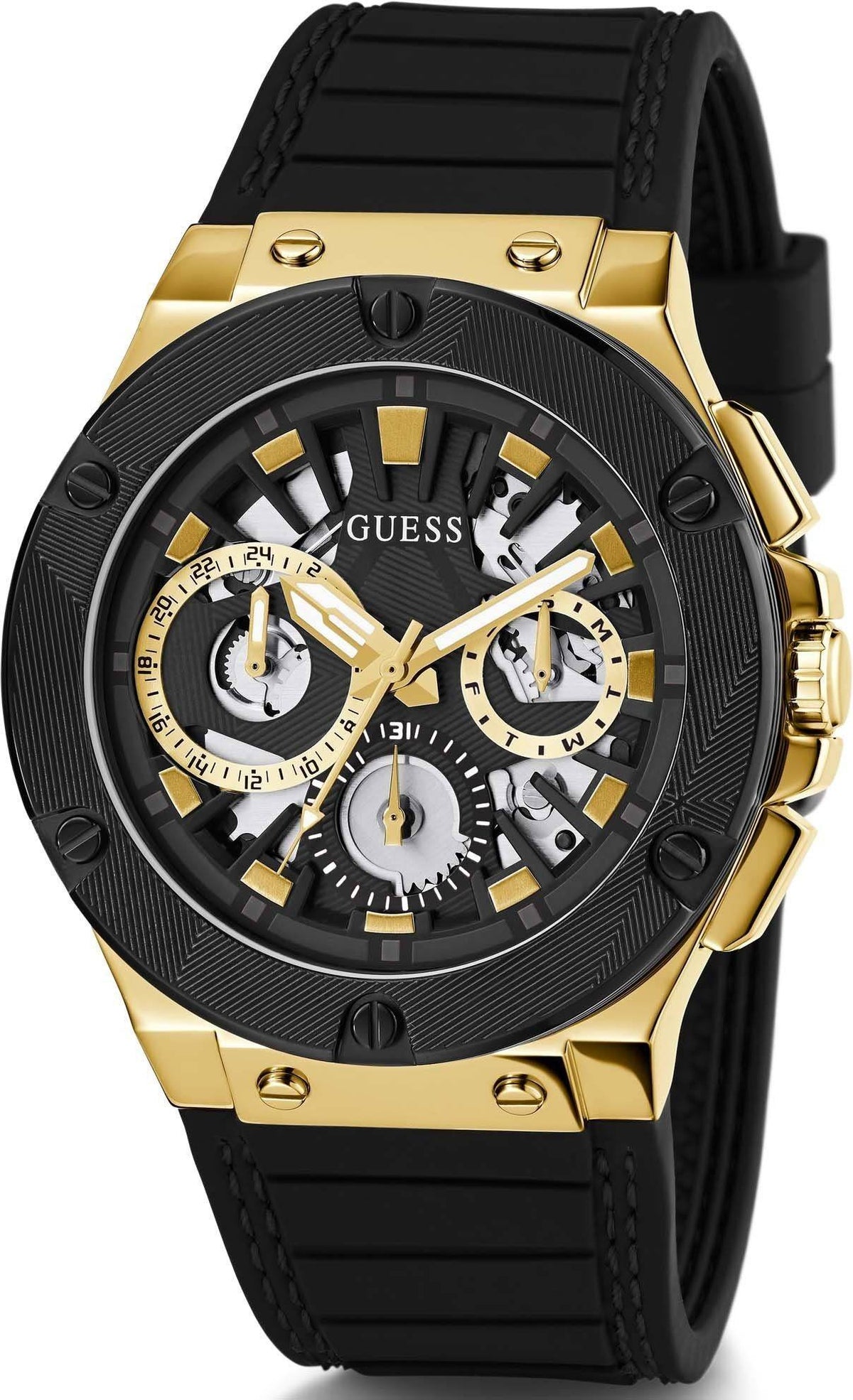 Guess Herren Armbanduhr Circuit  44 mm GW0487G5