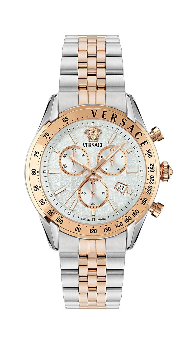 Versace Armbanduhr Unisex Chrono Master VE8R00424 Two‑Tone