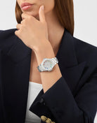 Philipp Plein Damen Uhr Royal Prestige PW4FA0425 Kristall 33 mm Edelstahl