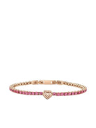 Philipp Plein Damen Armband PLEIN TENNIS ROYAL Rosa Gold PJSEA14BU