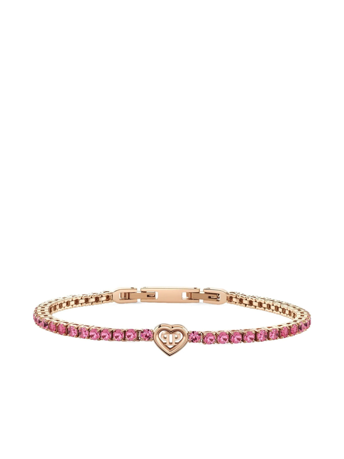 Philipp Plein Damen Armband PLEIN TENNIS ROYAL Rosa Gold PJSEA14BU