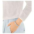 Swarovski Armreif Damen Glance Blau Silberfarben 5272075