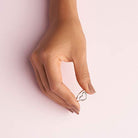 Pandora Damen-Partnerschaftsringe 925 Sterlingsilber mit '- Ringgröße 52 198613C00-52