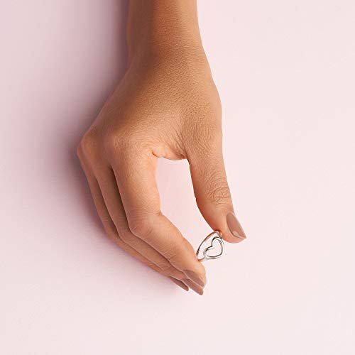 Pandora Damen-Partnerschaftsringe 925 Sterlingsilber mit '- Ringgröße 52 198613C00-52