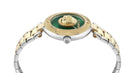 Philipp Plein Damenuhr Grün Bicolor Edelstahl Quarz PSCEA0725