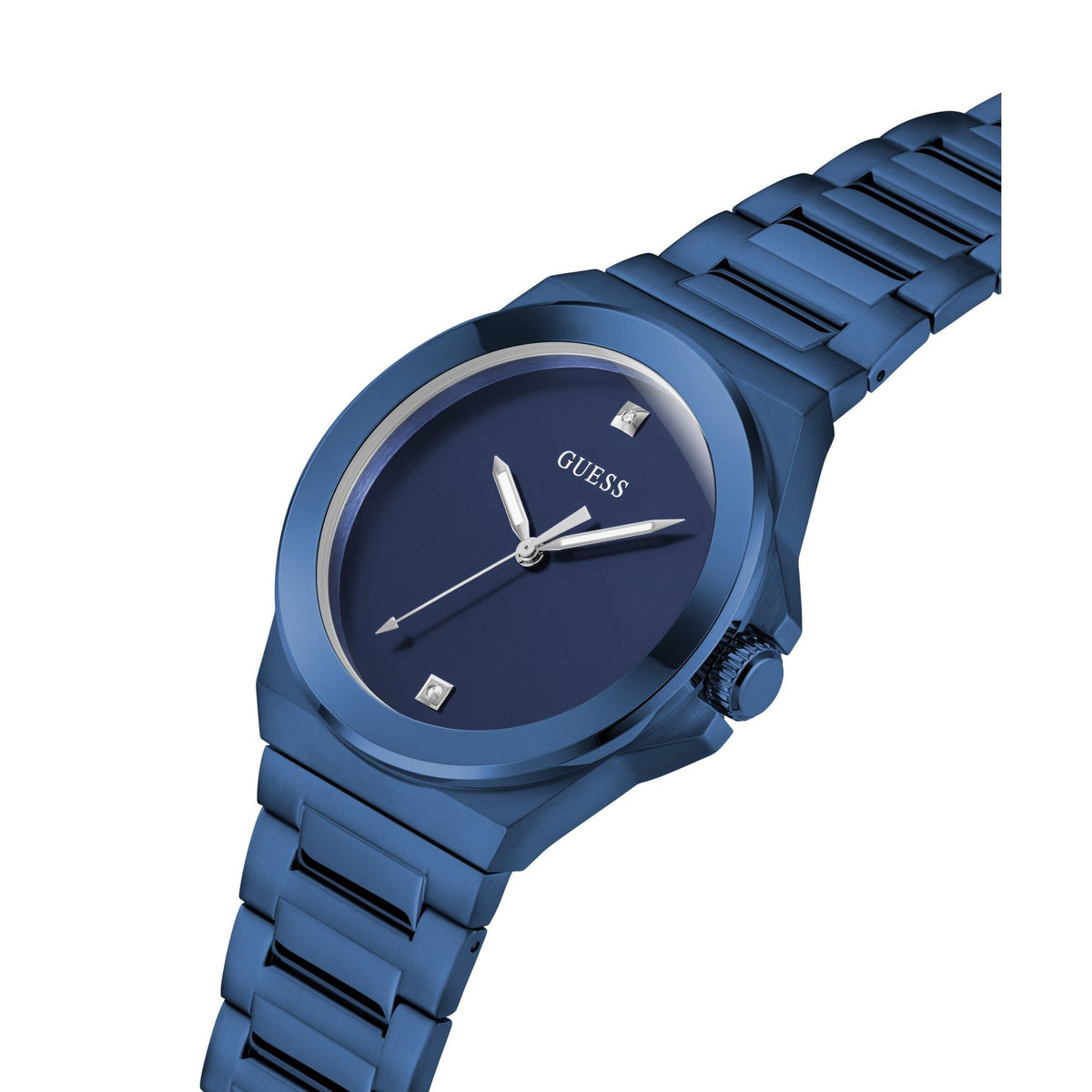 Guess Herren Armbanduhr VINYL GW0833G1 blau