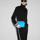 Gucci Umhängetasche Unisex Rubber‑Effect Crossbody Bag Blue 771293‑AADKD‑4336
