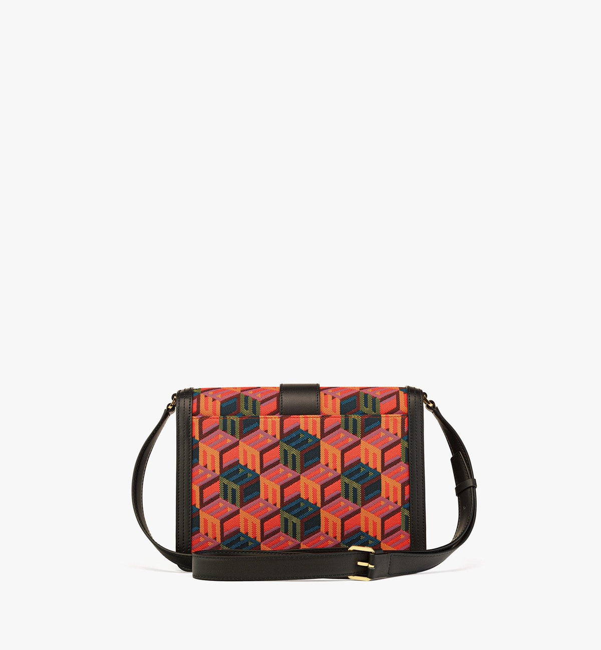 MCM Tasche Unisex MCM Schultertasche Medium Visetos Braun Rot MWSCSCK01MT001