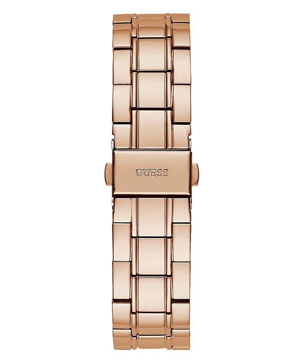 Guess Damen Armbanduhr Be Loved 38 mm Herz auf Zifferblatt Armband Edelstahl GW0380L3