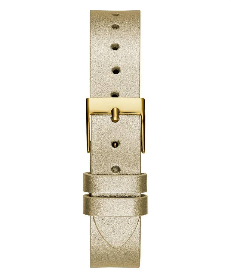 GUESS Damen Goldfarbene Uhr Crystal clear GW0535L4