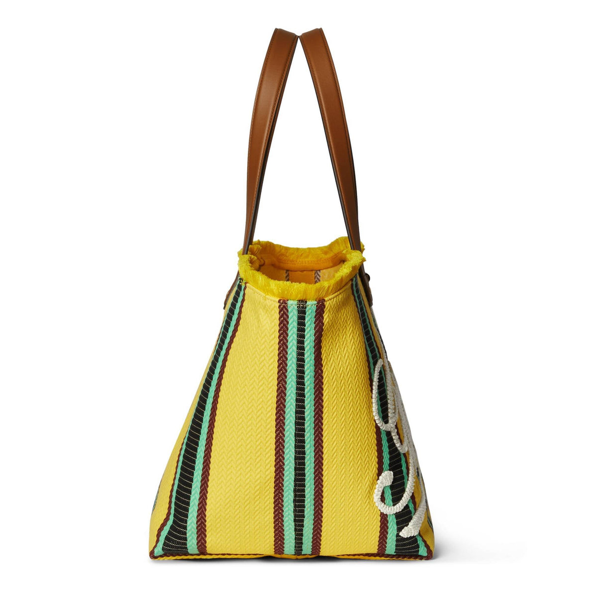 Gucci Tragetasche Herren Embroidered Medium Canvas Tote Bag Grün Multicolor 818771FAEF88797