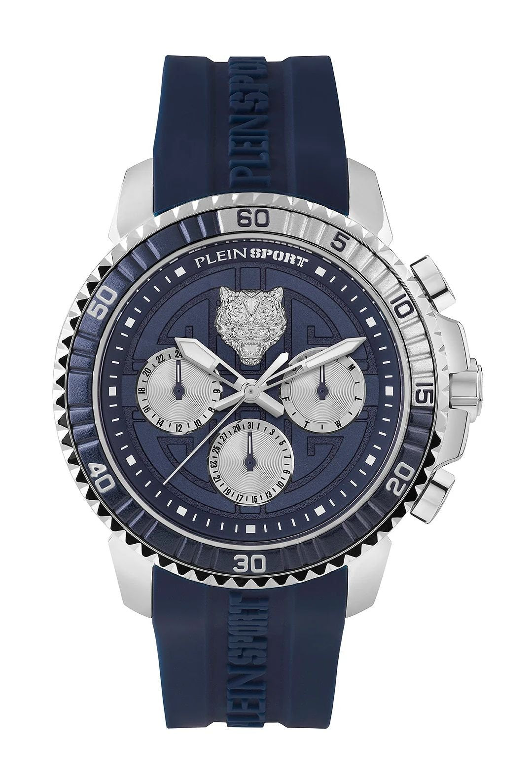 Plein Sport Uhr Herren POWERLIFT PSPBA0223 Blau / Silber