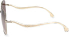 Jimmy Choo MAMIE/S Light gold 60/17/145 Damen Sonnenbrillen