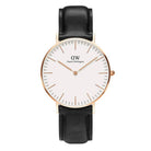 Daniel Wellington Analoguhr Damen Classic Sheffield Roségoldfarben Weiß DW00100036