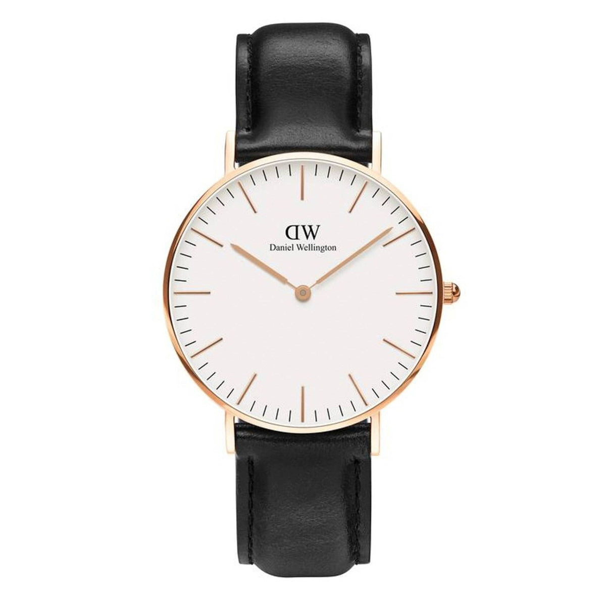 Daniel Wellington Analoguhr Damen Classic Sheffield Roségoldfarben Weiß DW00100036