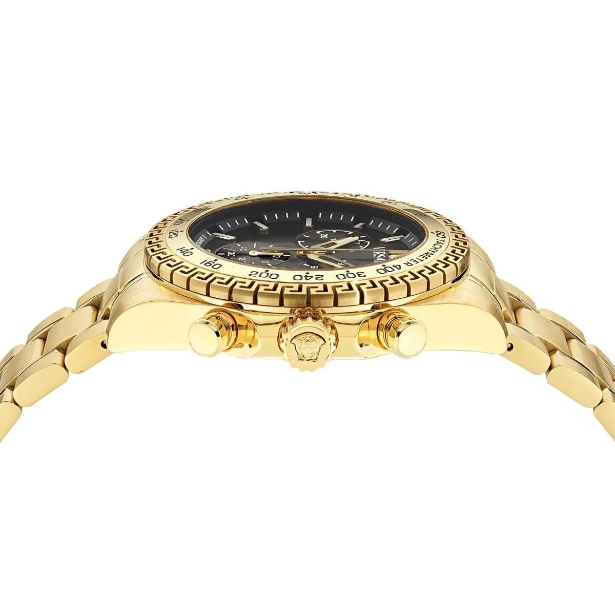 Versace Uhr Herren VE9K01124 Schwarz / Gold