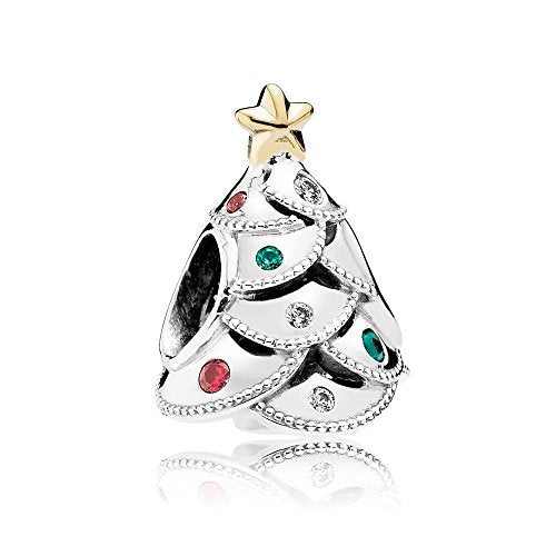 Pandora Silber Charm Weihnachtsbaum 791999CZRMX