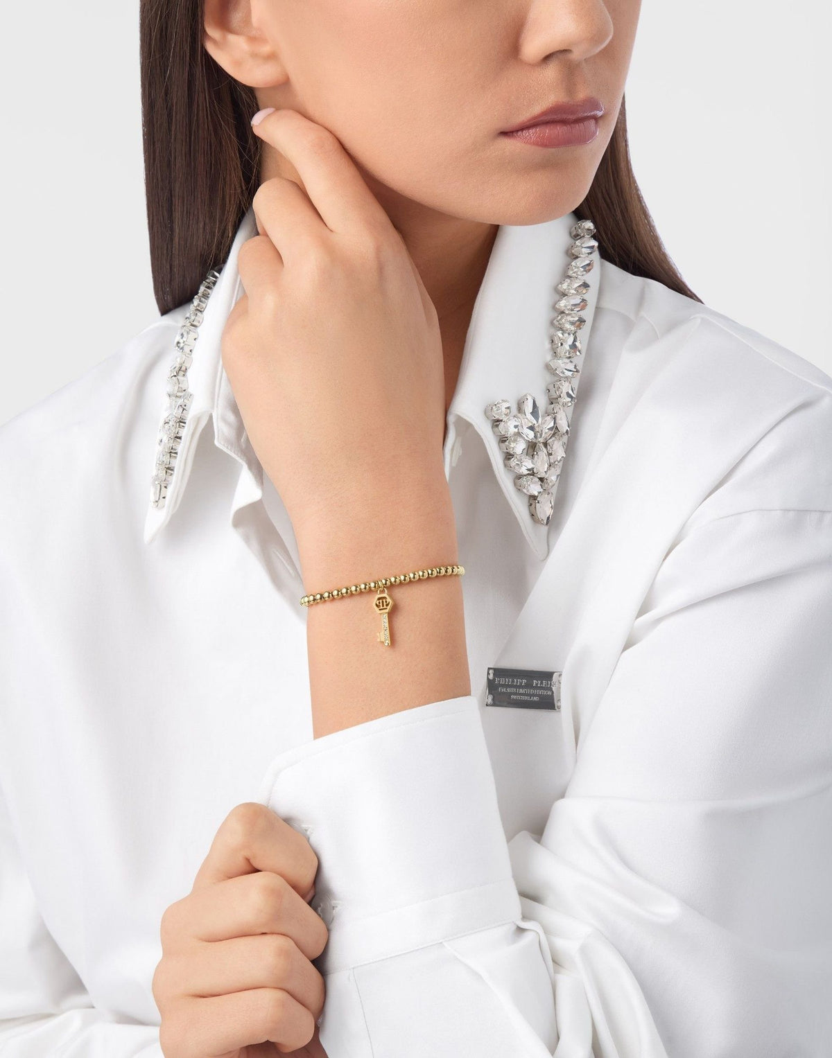 Philipp Plein Armband Damen LADY VALENTINE Gold PJHGA12BU