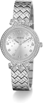 Guess Armbanduhr Damen Enchantment Silber GW0763L1