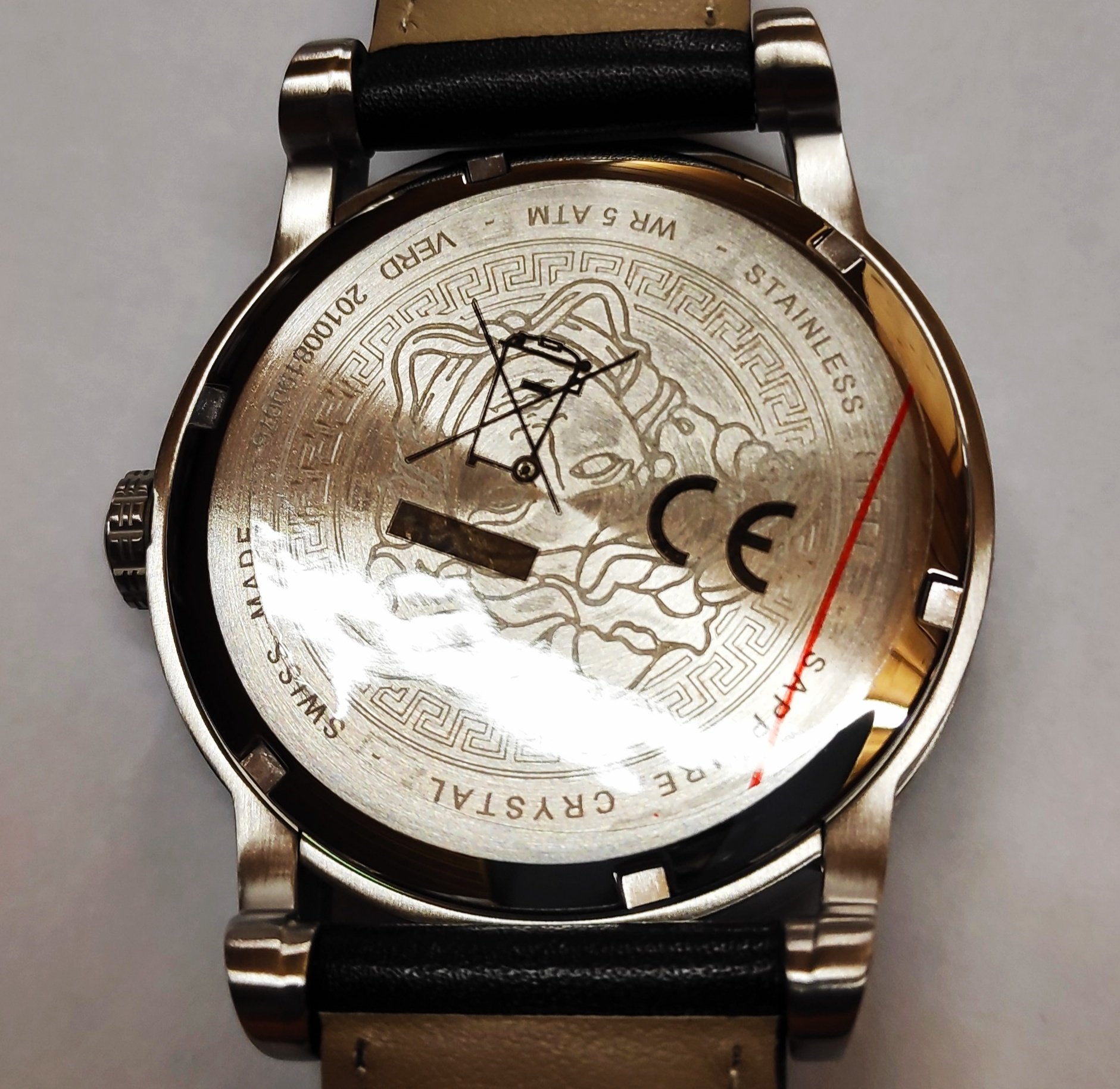 Versace Palazzo Empire Herrenuhr Schwarz Stahl 43mm VERD012 20