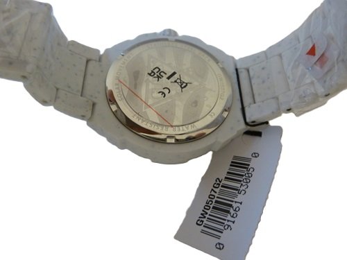 Guess Armbanduhr  Active Life Pacific OCEAN PLASTIC weiß GW0507G2