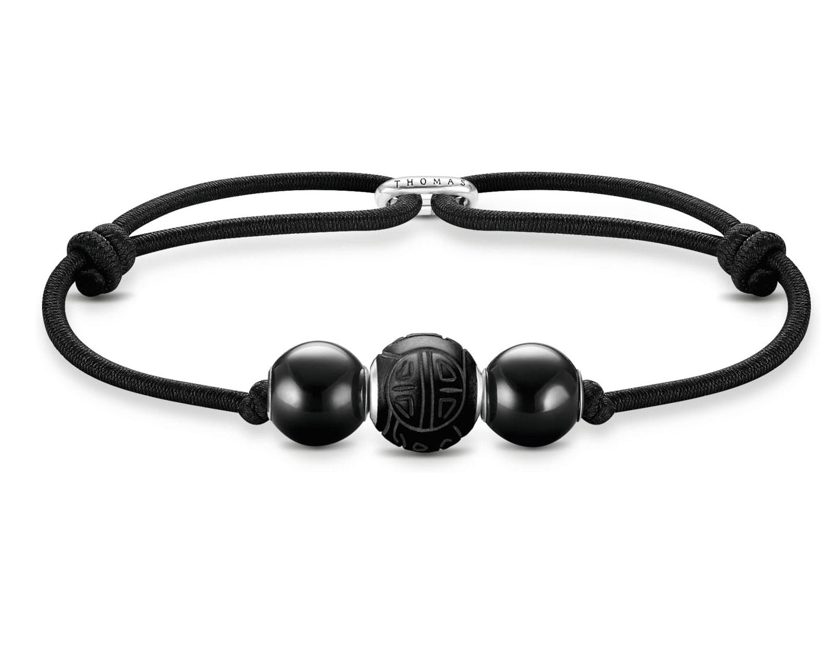 Thomas Sabo Armband Bead schwarz A2081-811-11-L22V