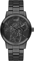 Guess Analoguhr Herren Monarch Schwarz GW0958G3