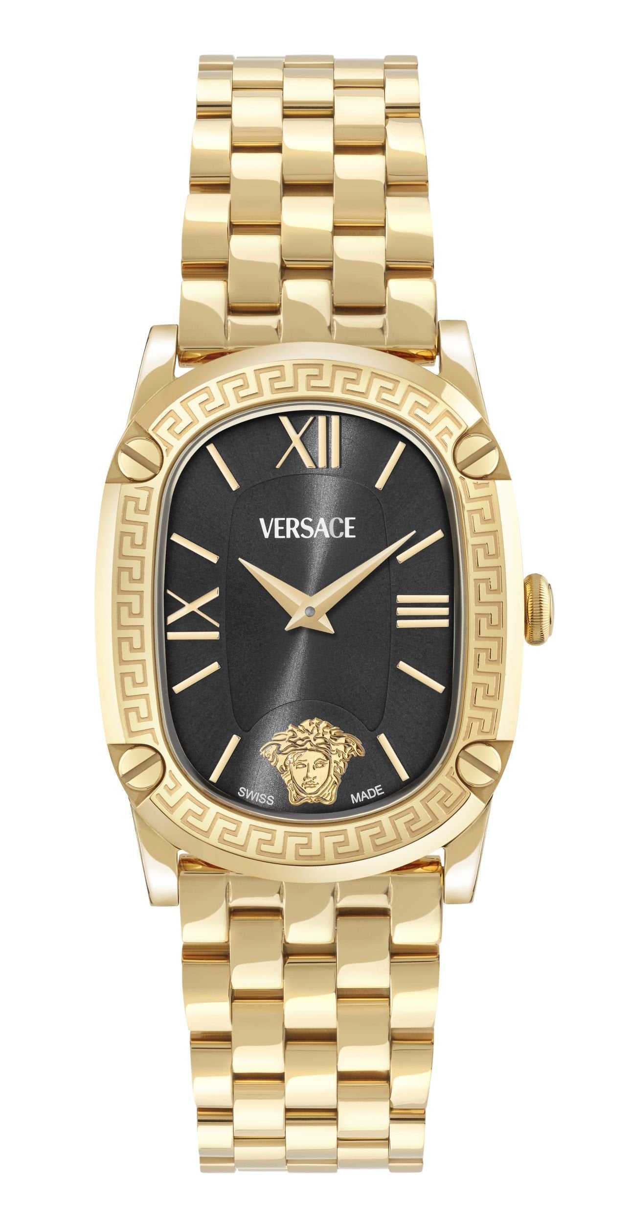Versace Armbanduhr Damen Greca Couture Gold VE1B01425