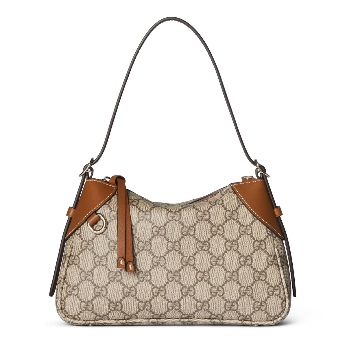Gucci Schultertasche Unisex GG Emblem Small Beige 815218-FAEAA-9762