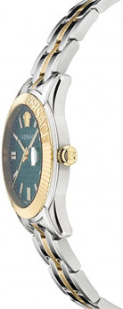 Versace Herren Analog Armbanduhr Greca Time
