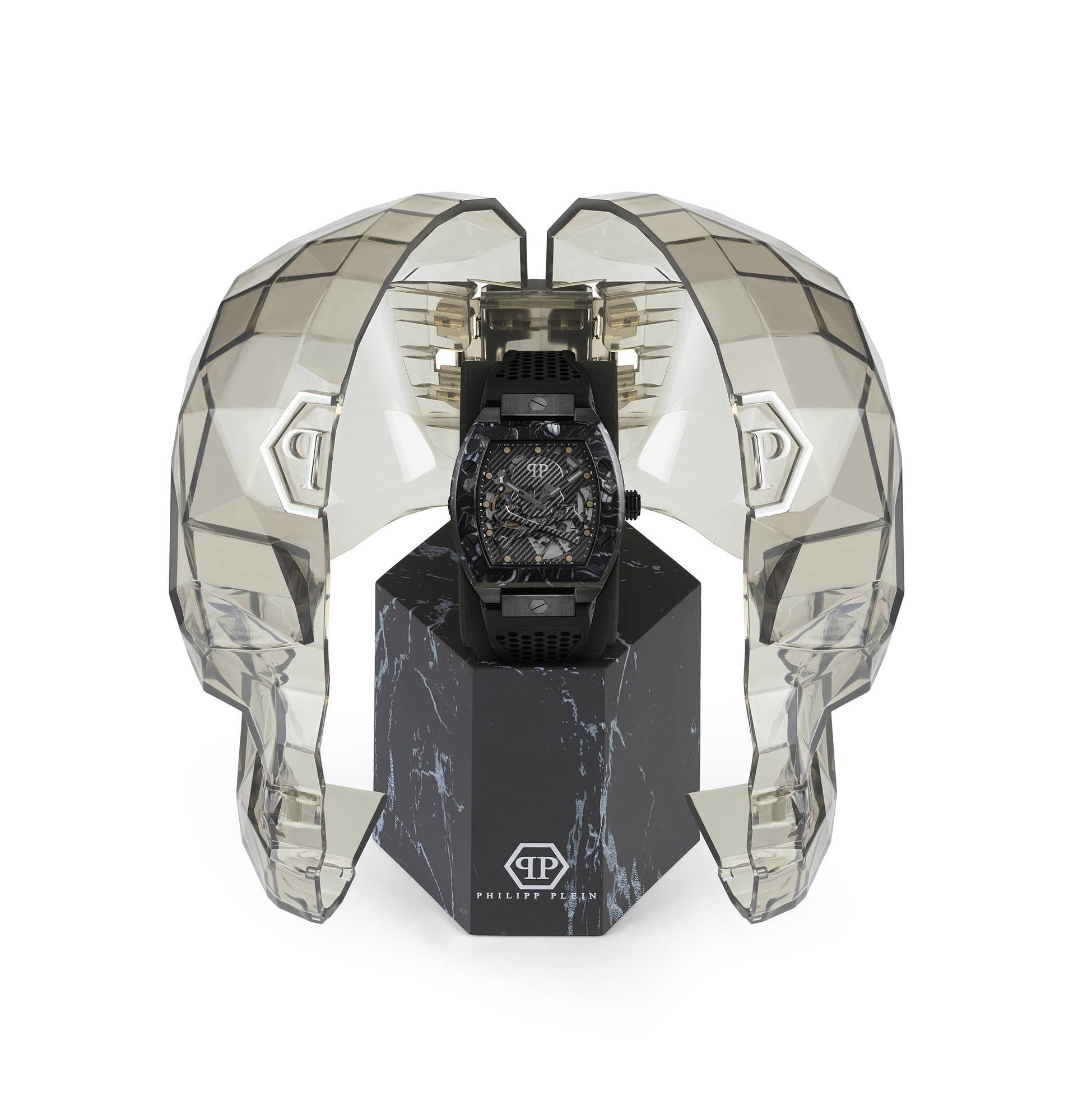 Philipp Plein Automatik Herrenuhr The $keleton Phantom PWBAA0221