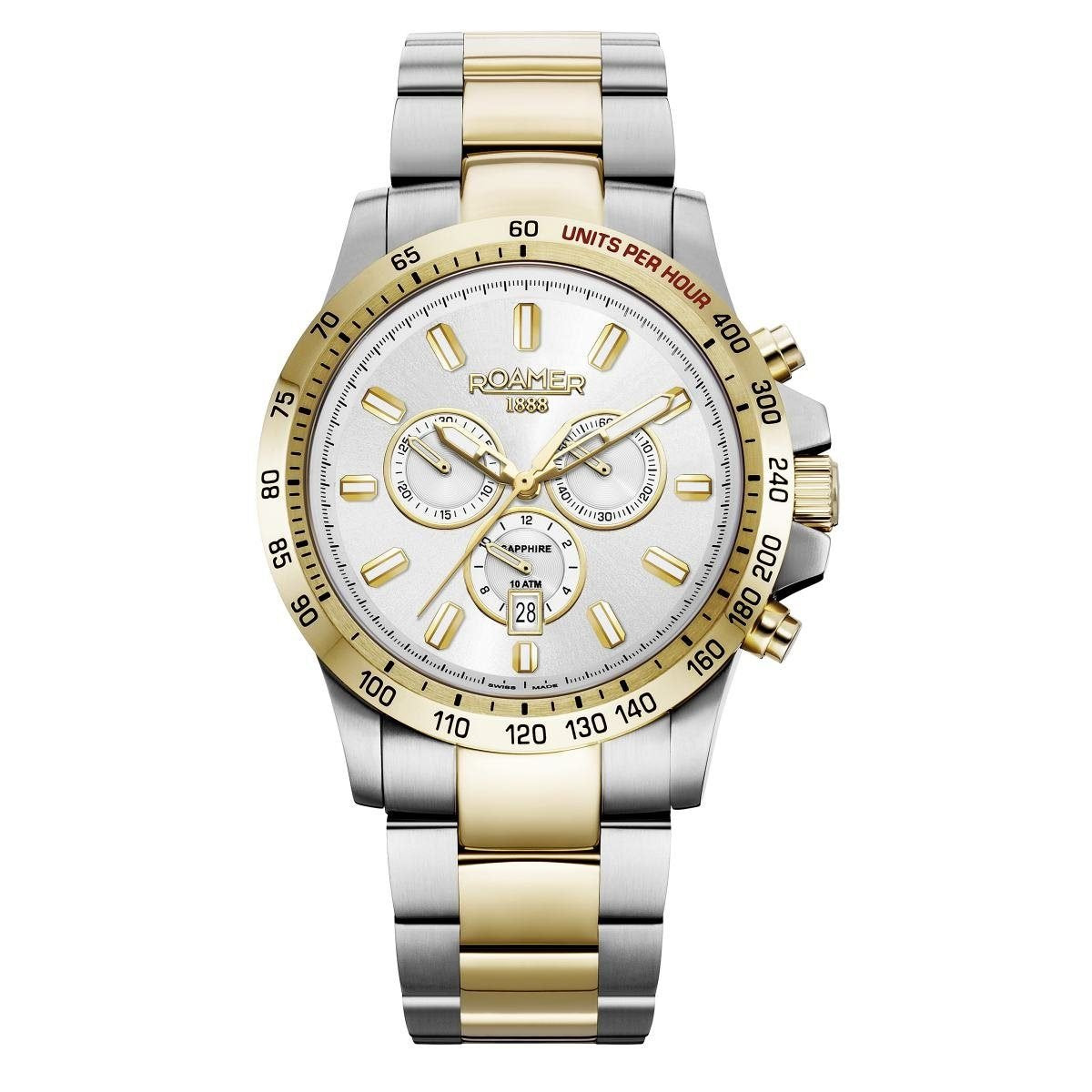 Roamer Herren Armbanduhr Chronograph Rimini 861837 47 15 20