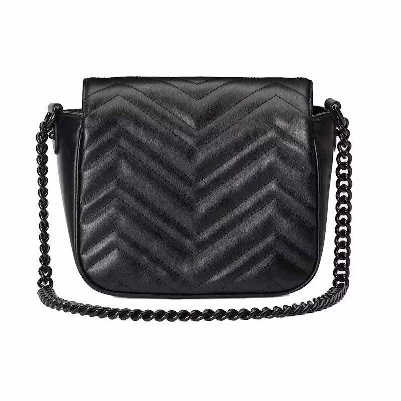 Gucci Umhängetasche Unisex GG Marmont Schwarz 826099-AAFNY-1000