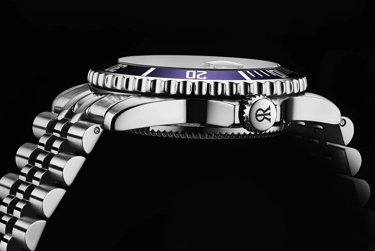Revue Thommen Herren Armbanduhr Diver Automatic Edelstahlarmband Zifferblatt blau  17571.2228