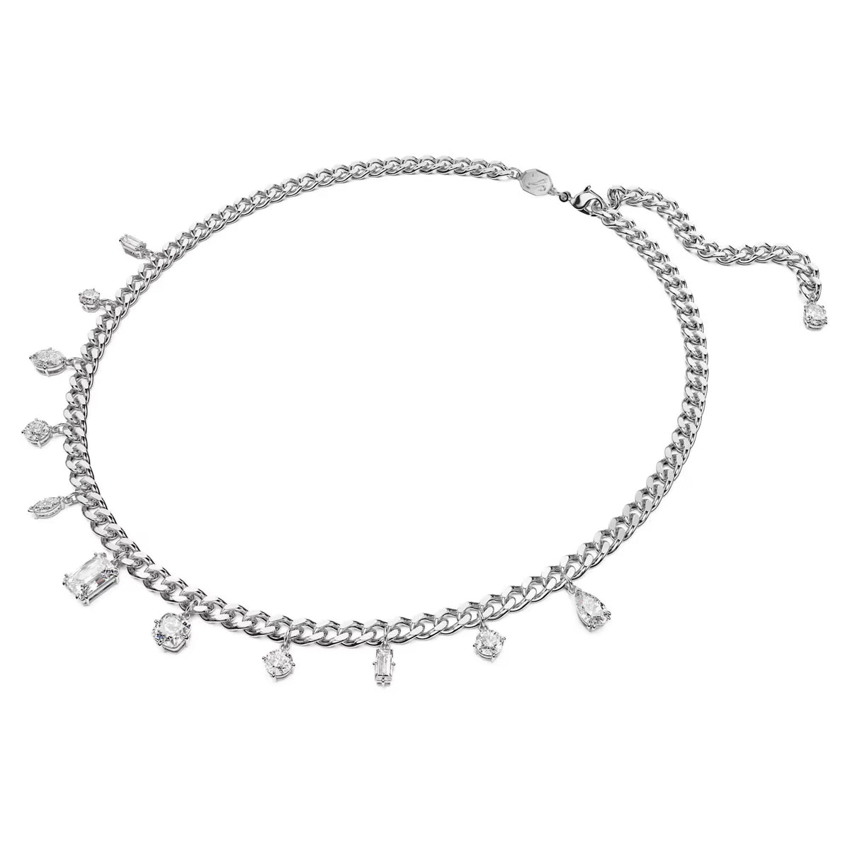 Swarovski Schmuck Damen Halskette Dextera Weiß Rhodium 5671183