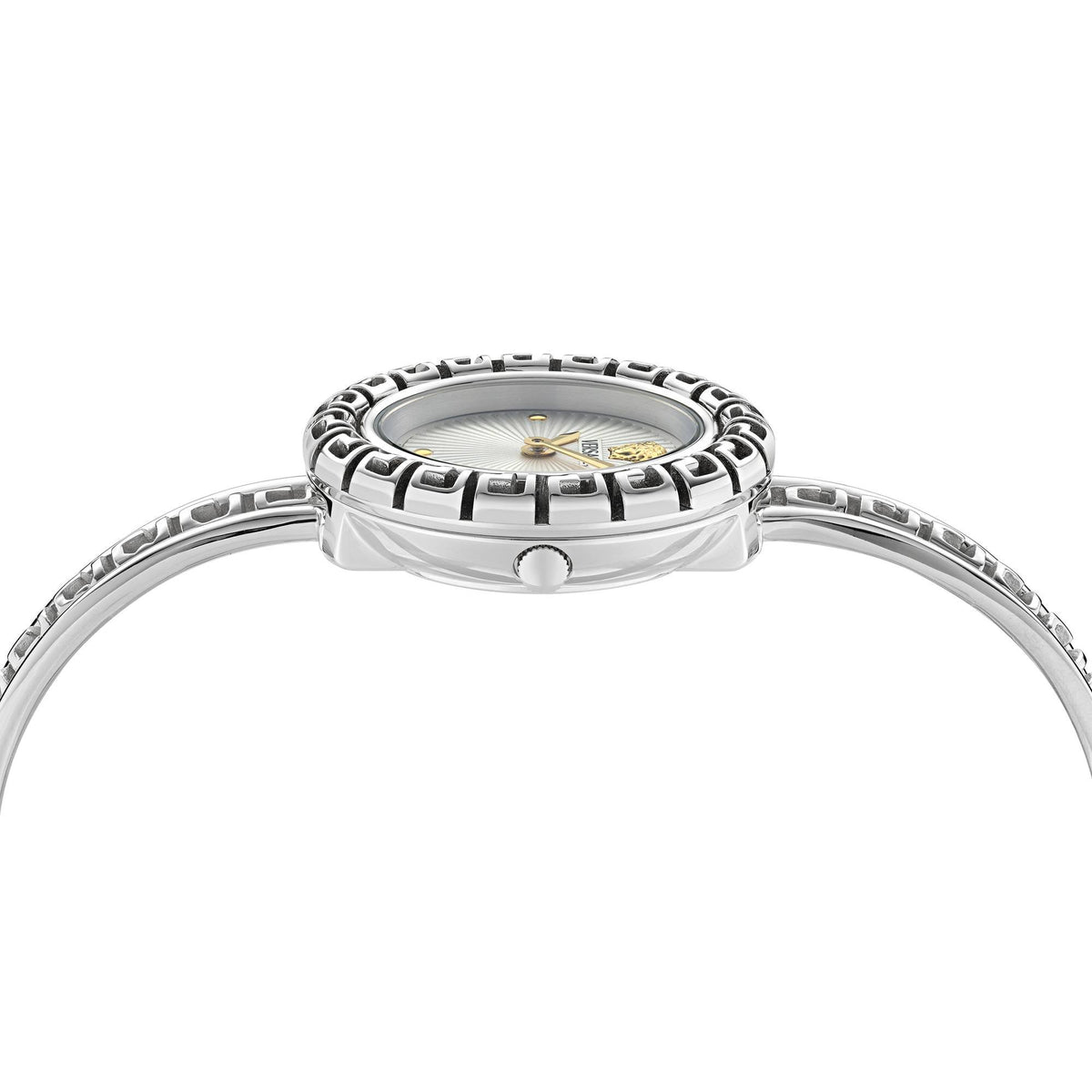 Versace La Greca VE8C00324 Damenuhr Silber 28 mm