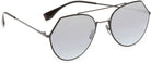 FENDI Damen FF 0194/S GO 807 55 Sonnenbrille, Schwarz (Black/Grey)
