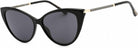 Jimmy Choo Val/s 807/IR BLACK Sunglasses Women Acetate, Standard, 57