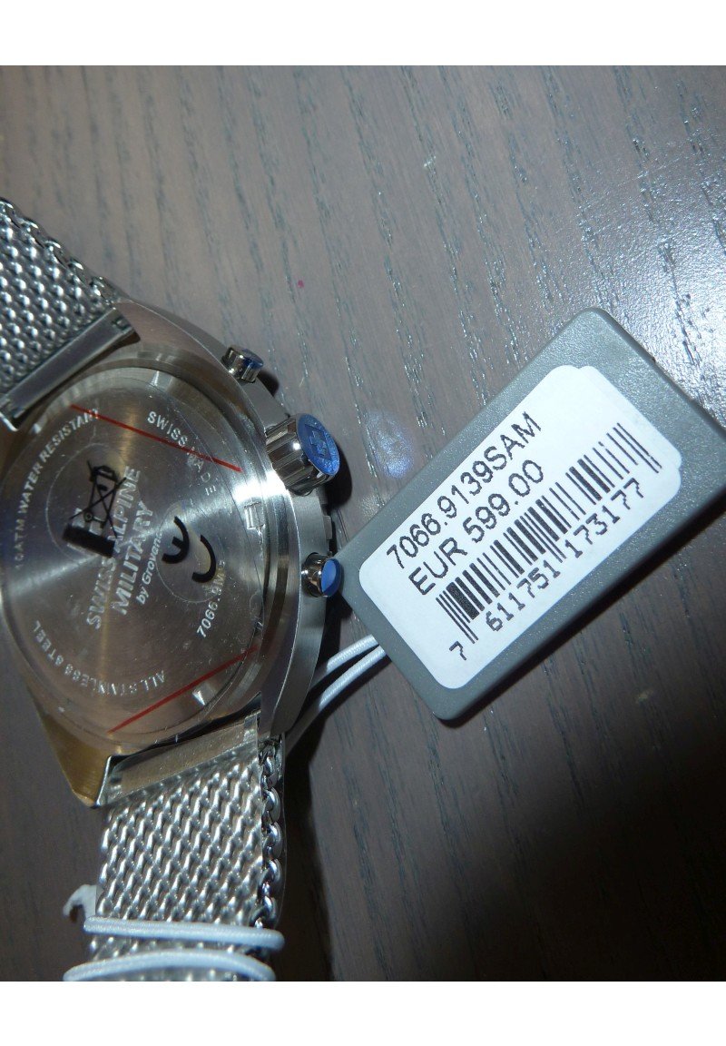 Swiss Alpine Military Herren Armbanduhr 7066.9139