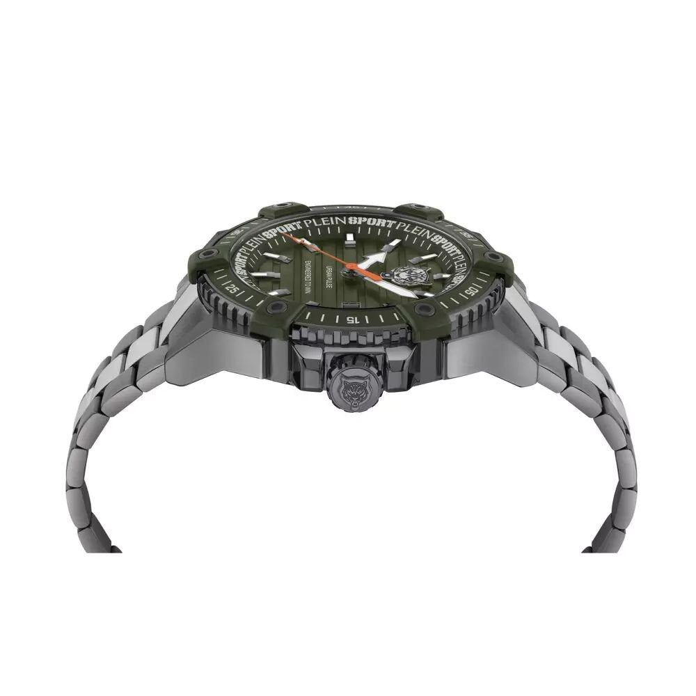 Philipp Plein Uhr Herren Urban Pulse PSFDA0624 Grün/Grau