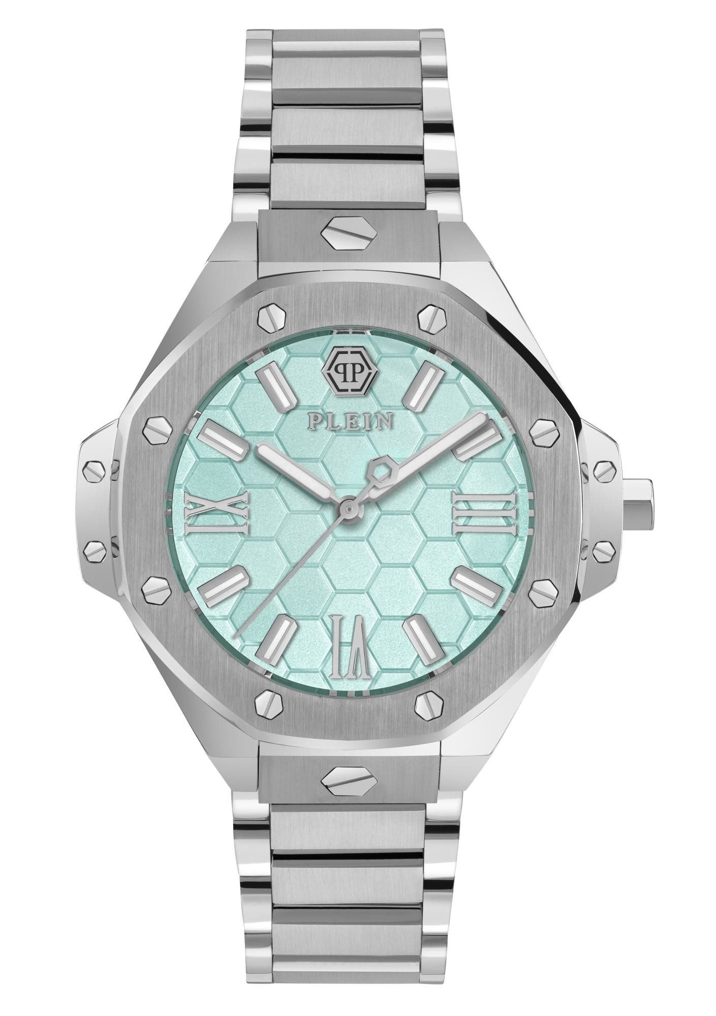 Philipp Plein Uhr Damen Plein Lady Royal PWBDA0624 Silber / Blau