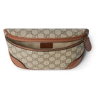 Gucci Gürteltasche Unisex GG Emblem Small Belt Bag Beige Braun 821165 FAEEC 9786