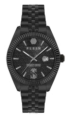 Philipp Plein Uhr Herren Date Superlative Crystal schwarz PWMFA1125