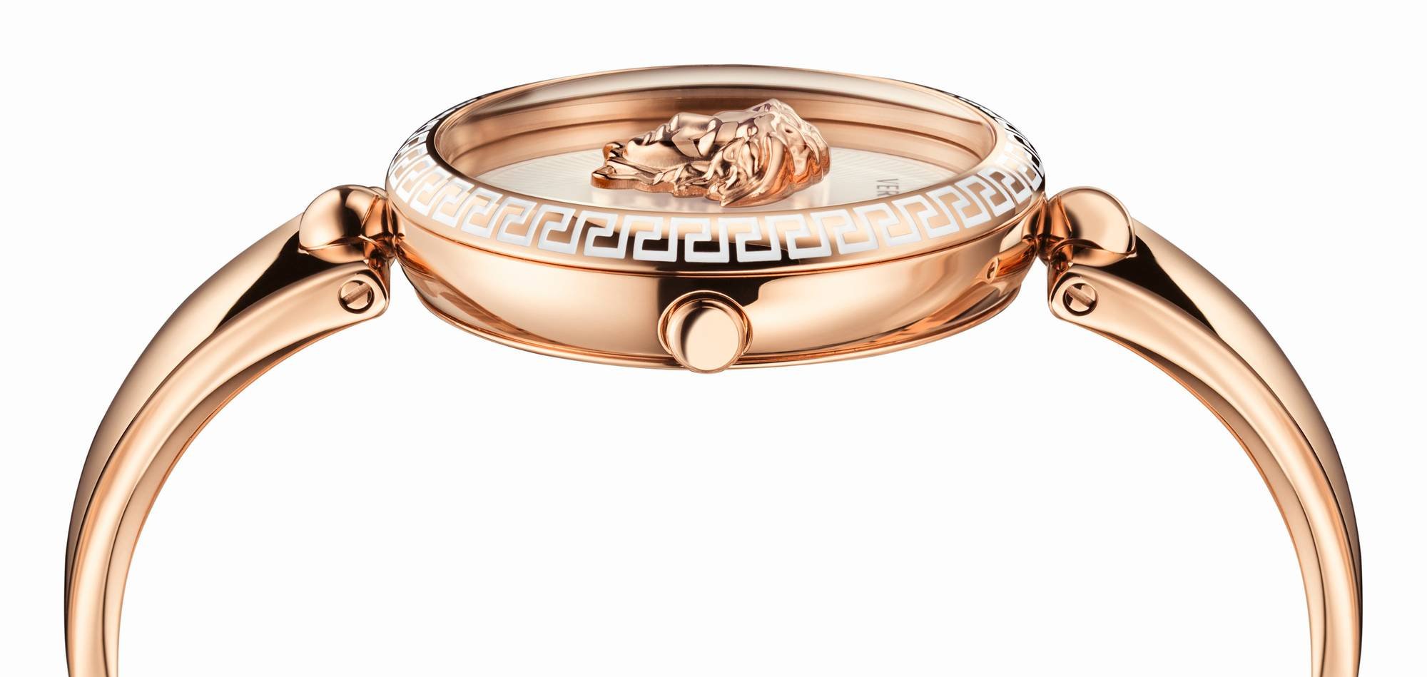 Versace Damenuhr Palazzo Empire Rose Gold Edelstahl 39mm VCO110017